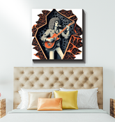 Symphony in Sunset Wrapped Canvas