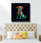 Pawfect Friendship Canvas Artwork - Beyond T-shirts