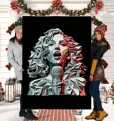 Jazzed-Up Elegance Sherpa Blanket