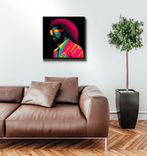 Runway Reverie Canvas Art Print - Beyond T-shirts