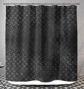 Silk Serenity Texture Shower Curtain