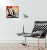 Surfing Muse Canvas Art Print - Beyond T-shirts