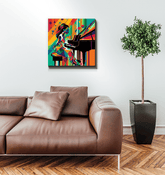 Elegant Couture Harmony Wrapped Canvas - Beyond T-shirts