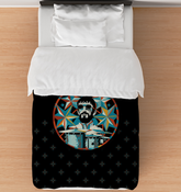 Colorful duvet cover featuring vibrant abstract patterns for modern bedrooms.