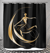 Vibrant Vogue Shower Curtain - Beyond T-shirts