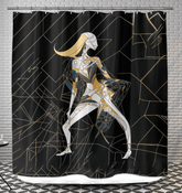 Couture Reflections Shower Curtain - Beyond T-shirts