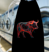 Buffalo Moonlit Plains Laundry Bag