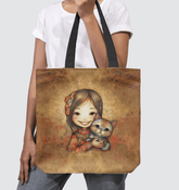 CB6-35 Basketweave Tote Bag in natural lighting showcasing intricate weaving.