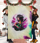 Guitar Grooves Sherpa Blanket