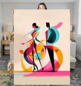 Elegance in Graffiti Sherpa - Beyond T-shirts