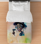 Synthesizer’s Snuggly Symphony Duvet Cover