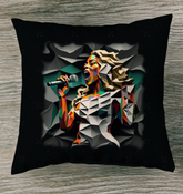 Symphony Serenity Outdoor Pillow