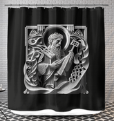 Tropical Tune Shower Curtain