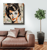 Euphonic Elegance Wrapped Canvas Melodic Splendor - Beyond T-shirts