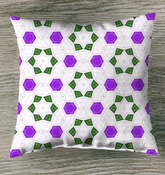 Ethereal Diamond Sky Outdoor Pillow