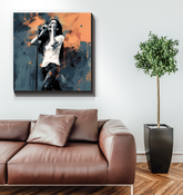 Abstract Tranquility Minimalist Abstract Wrapped Canvas