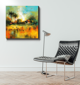 Rolling Meadows Wrapped Canvas