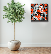 Baroque Brilliance Wrapped Canvas