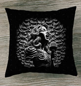 Backyard Beats Outdoor Pillow