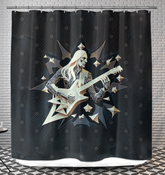 Percussive Paradise Shower Curtain