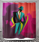 Glamour Haven Shower Curtain - Beyond T-shirts