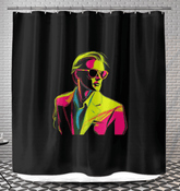Artistic Vogue Shower Curtain - Beyond T-shirts