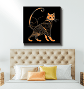 Elegant Abyssinian Sunset Watch Canvas - Beyond T-shirts