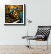 Radiant Reflections IV Wrapped Canvas.