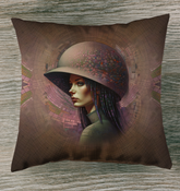 Urban Grandeur Beyond Style Outdoor Pillow with luxurious design.