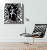 Country Countryside Wrapped Canvas