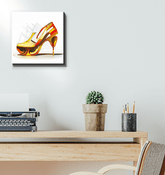 Canvas Escapade into Future Footwear - Beyond T-shirts