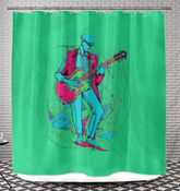 Chic Elegance Fashion Jam Shower Curtain - Beyond T-shirts