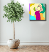 Singing Guy1 Wrapped Canvas - Beyond T-shirts