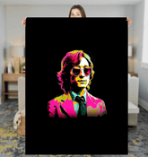 Gallery-Ready Graffiti Couture Blanket - Beyond T-shirts