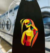 Elegant Lace-Up Laundry Duffel - Beyond T-shirts