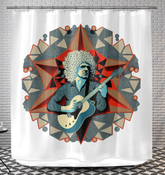 Rock Rhapsody Shower Curtain