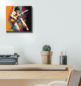 Runway Fusion All-Over Print Wrapped Canvas - Beyond T-shirts