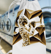 Musical Mandala Magic Laundry Bag