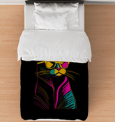 Cosmic Cat Constellations Comforter - Beyond T-shirts