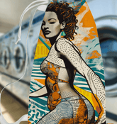 Surf-inspired Surfing 5 30 Laundry Bag for an organized, stylish home.