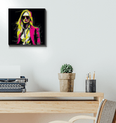 Glamour in Style Canvas Art - Beyond T-shirts