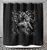 Punk Splash Shower Curtain
