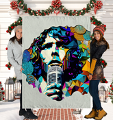 Singer-Songwriter's Tale Sherpa Blanket