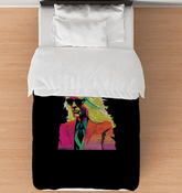 Chic Canvas Fashion Art Duvet Cover
