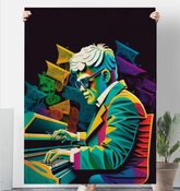 Disco Dreams Sherpa Blanket