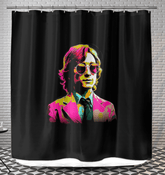 Chic Abstract Shower Screen - Beyond T-shirts