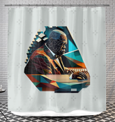 Jazz Jam Shower Curtain