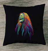 Blossom Meadow Indoor Pillow - Front View