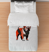 Regal Rottweiler Realm Duvet Cover