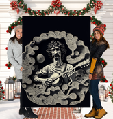 Celtic Knot Music Sherpa Blanket